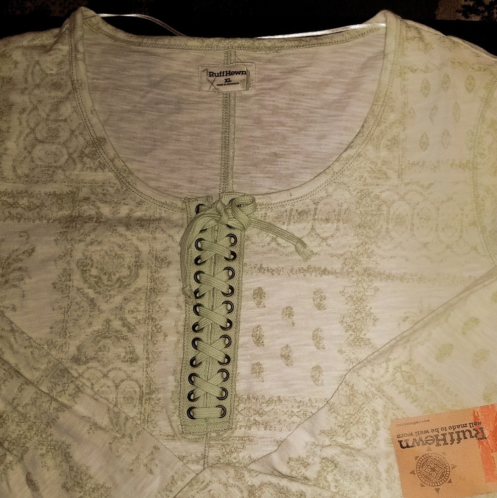 Ruff Hewn Mint Green Lace Up